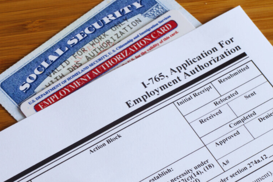 Đơn I-765: giấy phép làm việc tại Mỹ