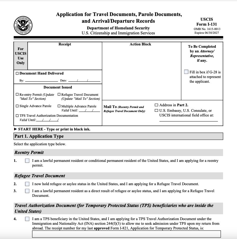 Thủ tục xin Re-entry Permit