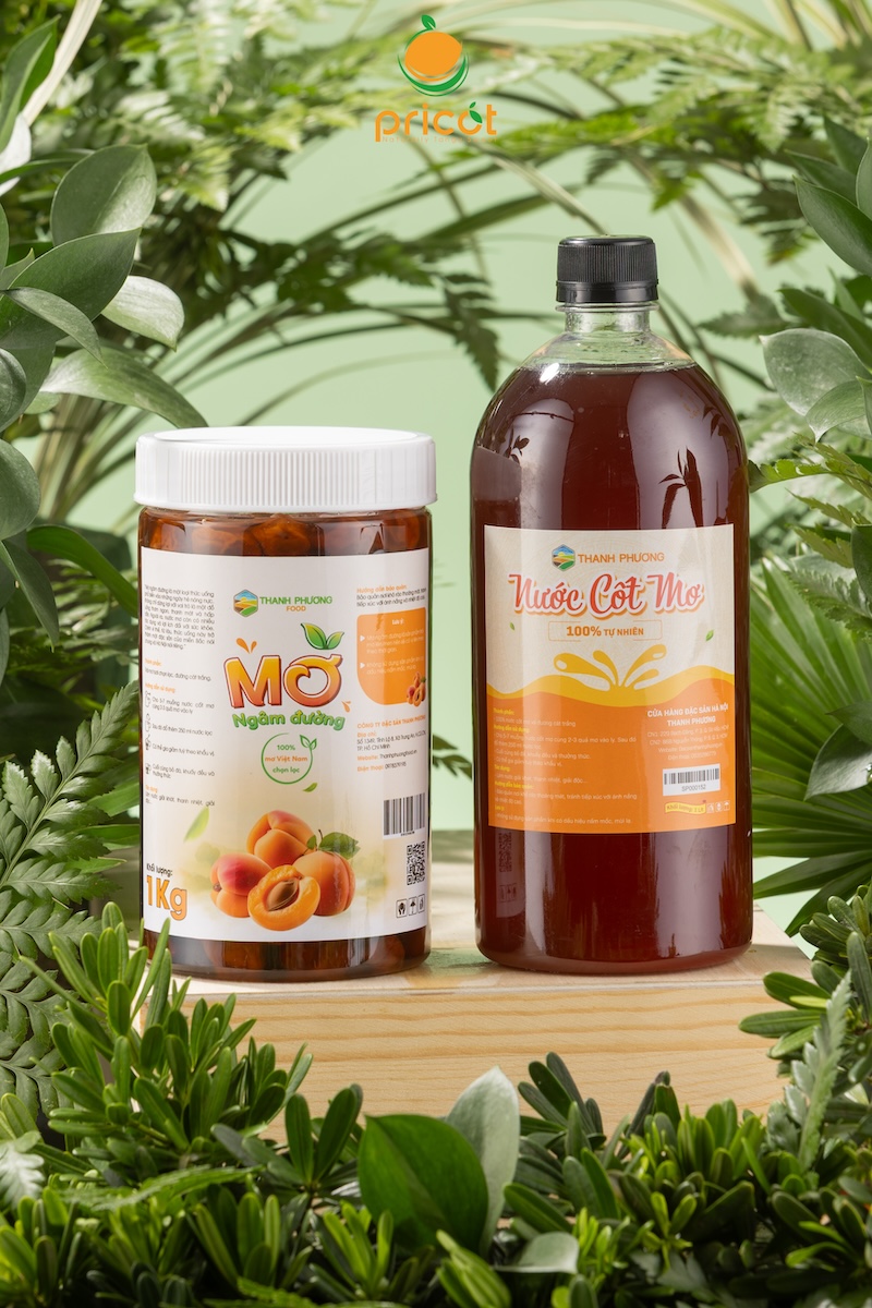 Mơ ngâm đường Pricot