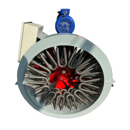 Quạt Sấy Gió Nóng Công Nghiệp Điện Trở 80KW