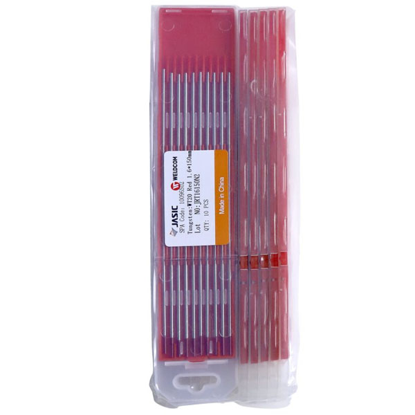 Que volfram đỏ WT-20 1.6*150mm  Jasic 10096502