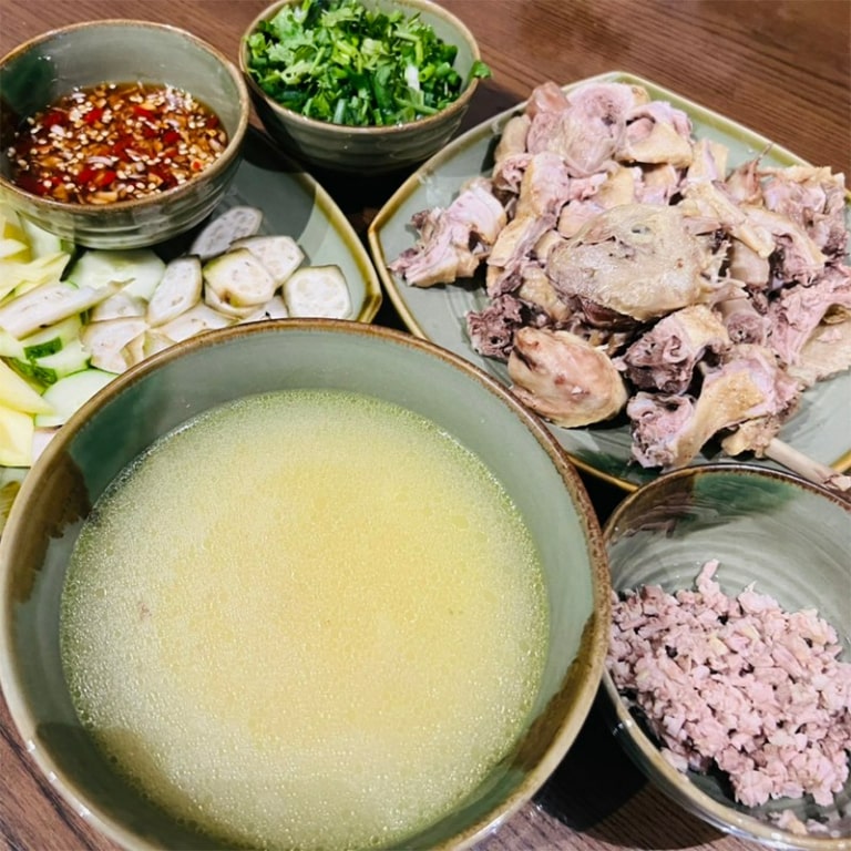 Cháo Vịt thơm ngon bổ dưỡng