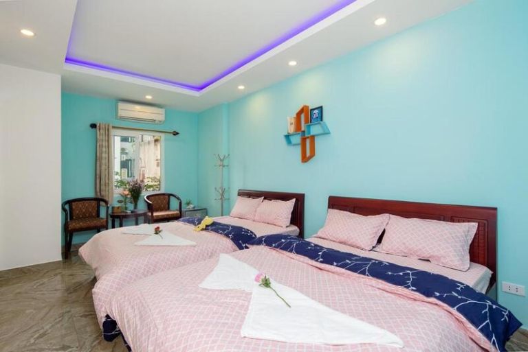 Với thiết kế dễ thương và ngăn nắp, bạn sẽ cảm thấy nơi đây như căn nhà quen thuộc của mình