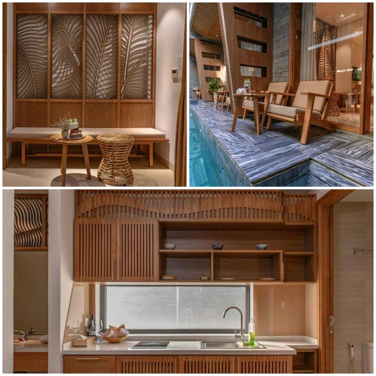 Phòng có cả không gian bên trong và không gian bên ngoài cực kì tiện nghi và thoải mái. (Nguồn: Internet)