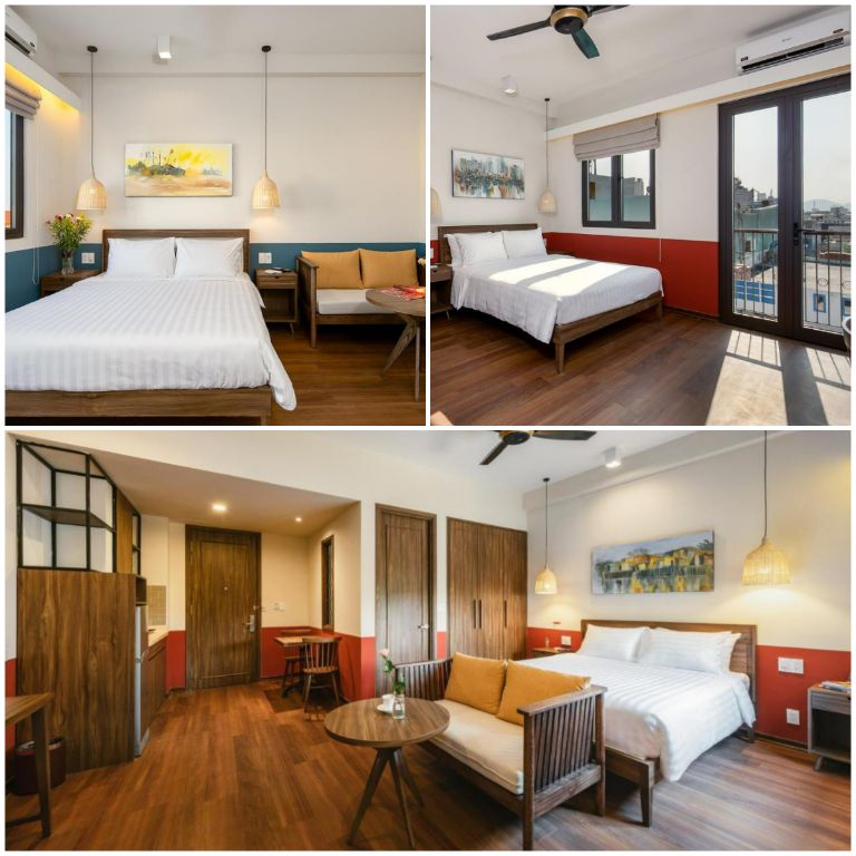 Phòng mang phong cách quý tộc cổ điển, mang đến cảm giác thời kỳ những năm 70s-80s. (Nguồn: Internet)