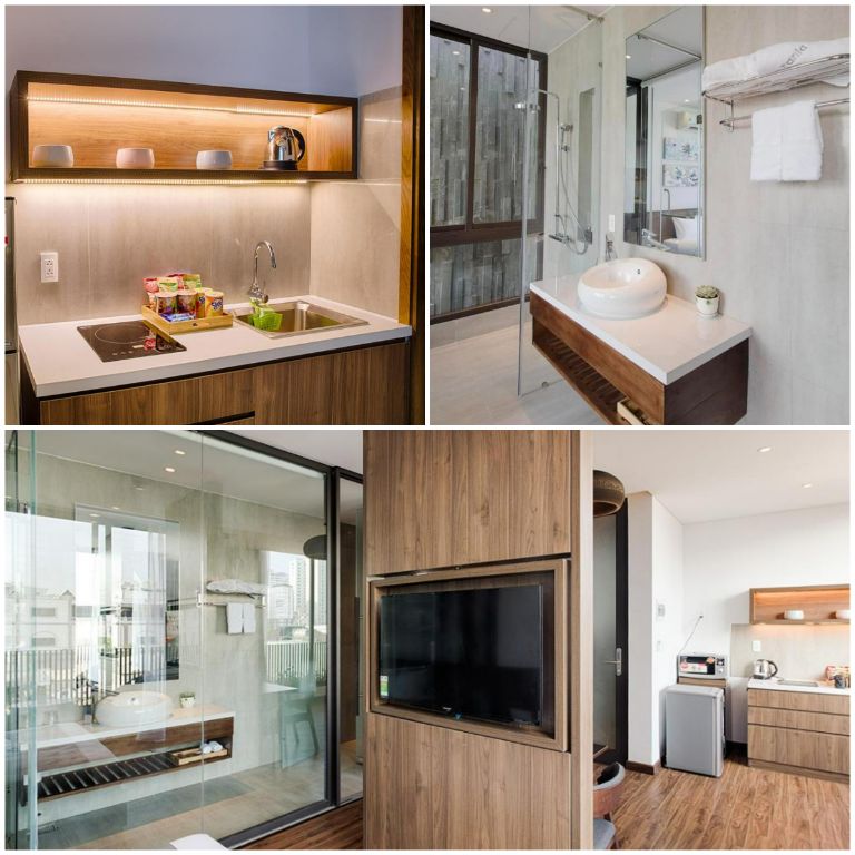 Phòng được bố trí đầy đủ tiện ích nhằm mang đến trải nghiệm tốt nhất cho khách lưu trú. (Nguồn: Internet)