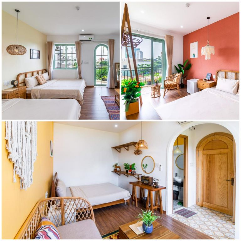 Mỗi phòng ngủ tại đây đều mang các theme khác nhau cho khách thoải mái lựa chọn. (Nguồn: Internet)