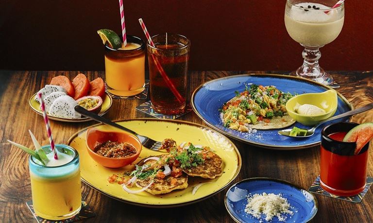 Du khách sẽ có cơ hội thưởng thức ẩm thực châu Mỹ La Tinh và Mexico đa dạng màu sắc và đầy thú vị. 